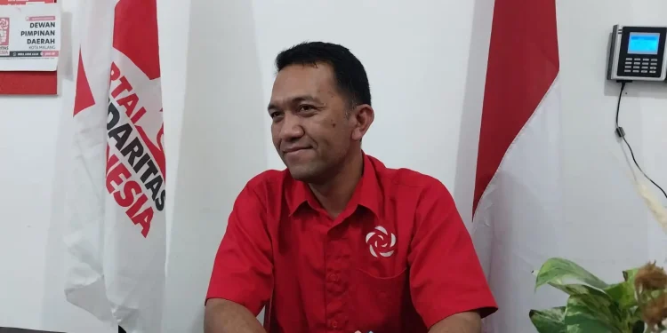 Ketua DPD PSI Kabupaten Malang, Yosea Suryo Widodo.