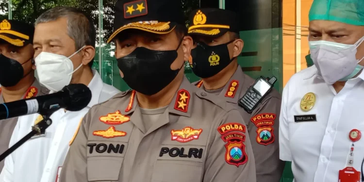 Kapolda Jawa Timur, Irjen Pol Toni Harmanto.