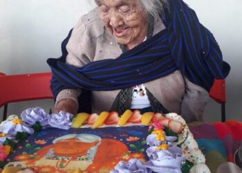 Sosok Maria Salud Ramirez Caballero, tokoh inspirasi karakter Mama Coco pada film Coco yang meninggal di usia 109 tahun.