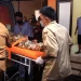 Aremanita yang meninggal dunia setelah dirawat di RSSA Malang dimasukan ke ambulans. Foto