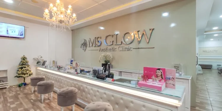 Klinik kecantikan MS Glow Aesthetic Clinic.