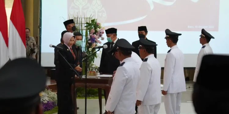 Wali kota Batu lantik 5 kepala desa