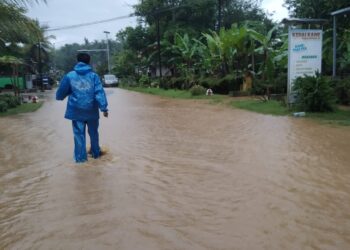 banjir timpa 8 desa, di antaranya Desa Sitiarjo di Kabupaten malang