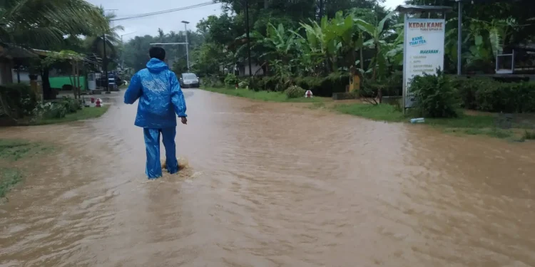 banjir timpa 8 desa, di antaranya Desa Sitiarjo di Kabupaten malang