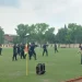 Rekonstruksi Peristiwa Tragedi Kanjuruhan di lapangan bola Polda Jatim