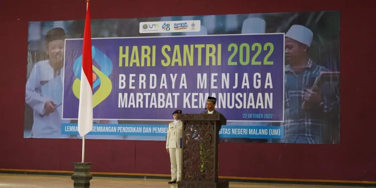 Universitas negeri malang peringati hari santri nasional