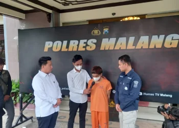 tersangka dugaan pencabulan anak di bawah umur