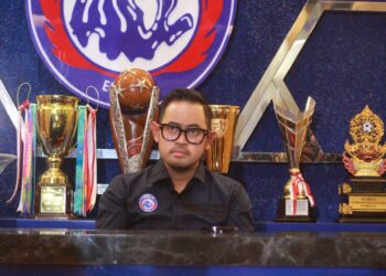 Gilang Widya Pramana yang mengundurkan diri sebagai Presiden Arema FC