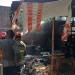 Pabrik kerajinan entong terbakar