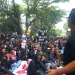 Aremania Gelar Aksi di Kantor Kejari Kota Malang