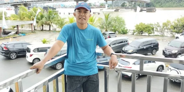 Ghazali, Korlap Aremania dan Korwil Aremania Klayatan Kota Malang. Foto dok. Gozhali.