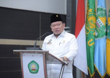 Ketua Dewan Perwakilan Daerah Republik Indonesia, Ir H Lanyalla Mahmud Mattalitti Mhum.