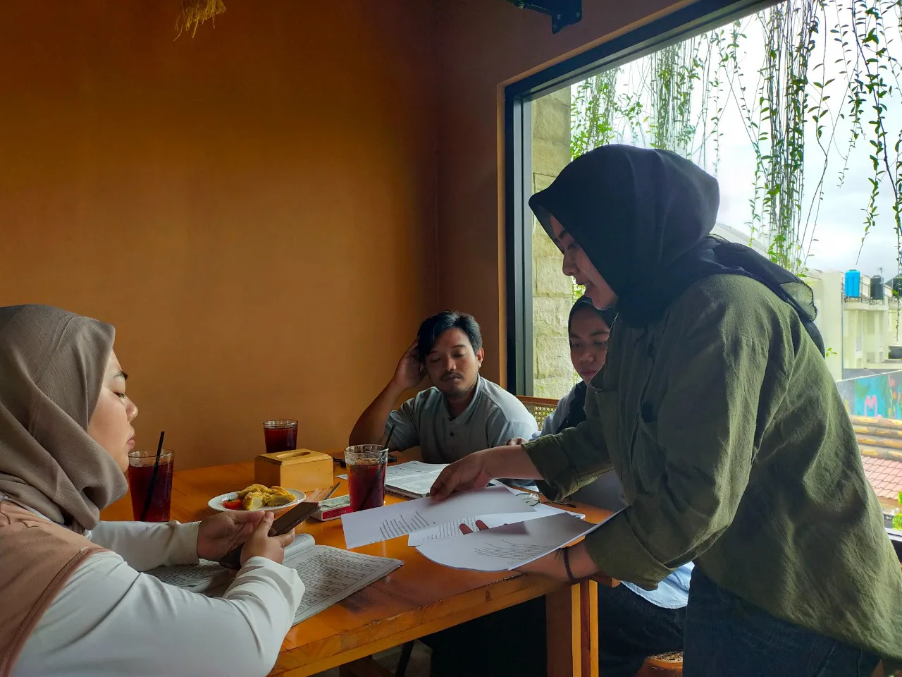 Susana kegiatan pelatihan Case Method. 