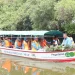 Perahu wisata Desa Kemudi melalui CSR Pegadaian.