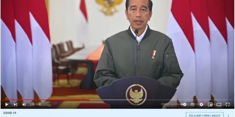 Presiden Jokowi memberikan keterangan pers di Istana Bogor terkait Tragedi Kanjuruhan Malang.