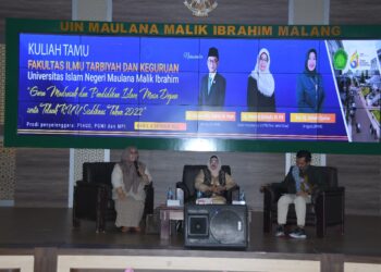 Hadirkan 3 Anggota DPR, FITK UIN Malang Bahas Nasib Guru, Madrasah hingga RUU Sisdiknas. Foto dok UIN Malang.