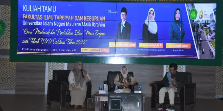 UIN Malang,DPR,ruu sisdiknas,Sisdiknas - Hadirkan 3 Anggota DPR, FITK UIN Malang Bahas Nasib Guru, Madrasah hingga RUU Sisdiknas
