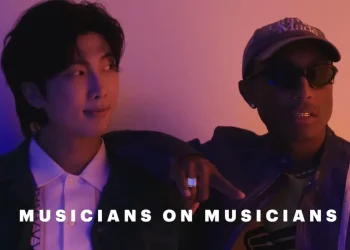 RM BTS dan Pharrell Williams, dua musisi ternama dunia yang ungkap akan berkolaborasi dan berbincang mengenai karir sebagai penyanyi.