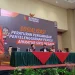 Dari kiri ke kanan) Dr Sutomo, M.Sos (pemateri), Muhammad Hanif Fahmi, S.T., M.T (moderator), dan Alim Mustofa, S.Sos., M.AP (pemateri) dalam sosialisasi peraturan pengawasan penyelenggaraan pemilu bagi ASN.