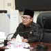 Wali Kota Malang Sutiaji saat menyaksikan penandatanganan akta jual beli tanah yang berlangsung di Ruang Rapat Wali Kota Malang.