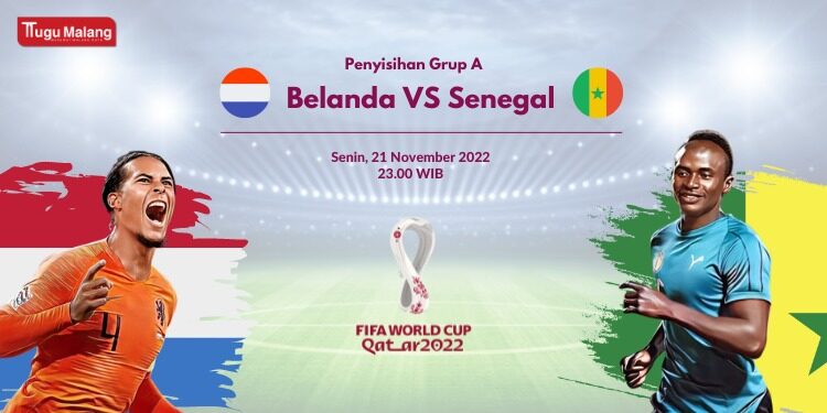 Prediksi laga Belanda vs Senegal di piala dunia Qatar 2022.