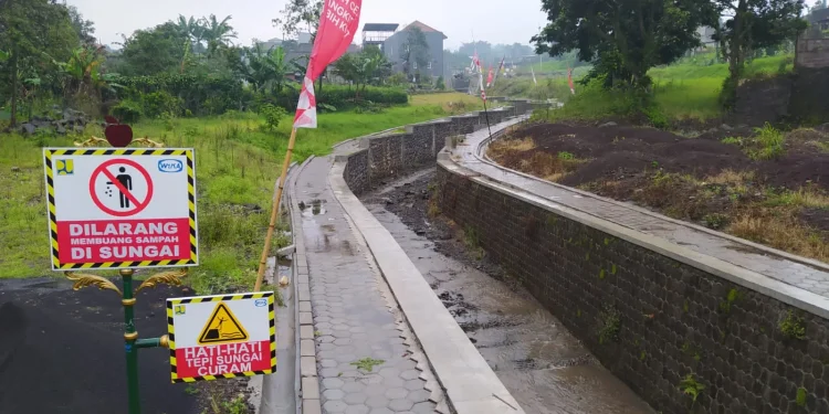 Sungai,Sungai Sambong,Banjir Bandang,Kota Batu - Kondisi Terbaru Sungai Sambong Setahun Pasca Banjir Bandang Kota Batu