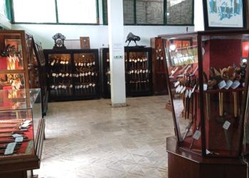 Ratusan keris mantan Gubernur Jatim, Mayjend TNI (Purn) Imam Utomo, yang kini menjadi koleksi terbaru Museum Brawijaya Malang.