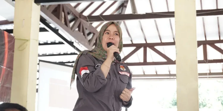 Komisioner Komisi Pemilihan Umum (KPU) Kota Batu, Marlina.