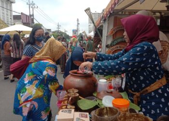 Malang Creativa Festival digelar di kawasan Kayutangan Heritage, Kota Malang.