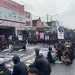 Aremania Bululawang saat menggelar aksi damai dan doa bersama.