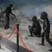 Diorama pithecanthropus erectus di Museum Trinil.