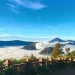 Keindahan Panorama Gunung Bromo hingga Puncak Arjuno dari Bukit Kingkong.