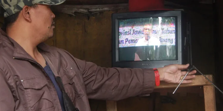 TV analog di Kota Malang