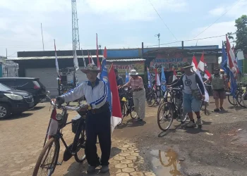 pecinta sepeda onthel, gowes bareng