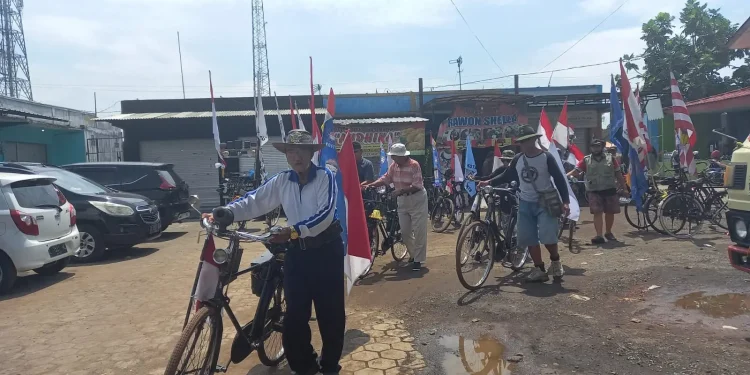 pecinta sepeda onthel, gowes bareng