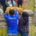 Tagana Kota Batu kirim sayuran ke Cianjur.