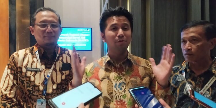 Wakil Gubernur Jatim, Emil Elestianto dalam Munas Masyarakat Ahli Survey Kadaster Indonesia (Munas MASKI 2022) di Kota Batu, Rabu (9/11/2022) malam.