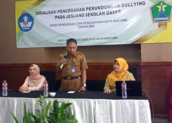 Sosilasiasi Pencegahan Perundungan Bullying pada Jenjang Sekolah Dasar.