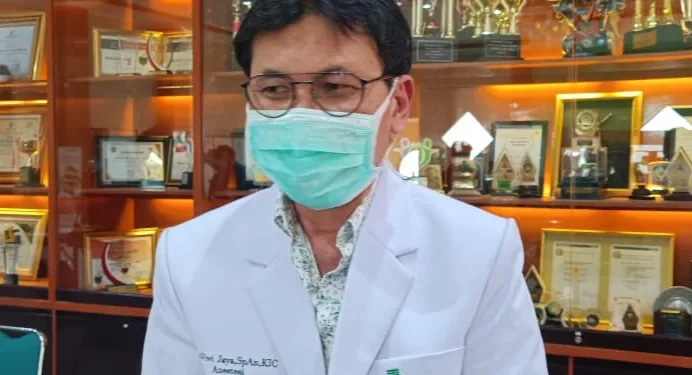 Spesialis Anastesi RSSA Malang, dr Wiwi Jaya.