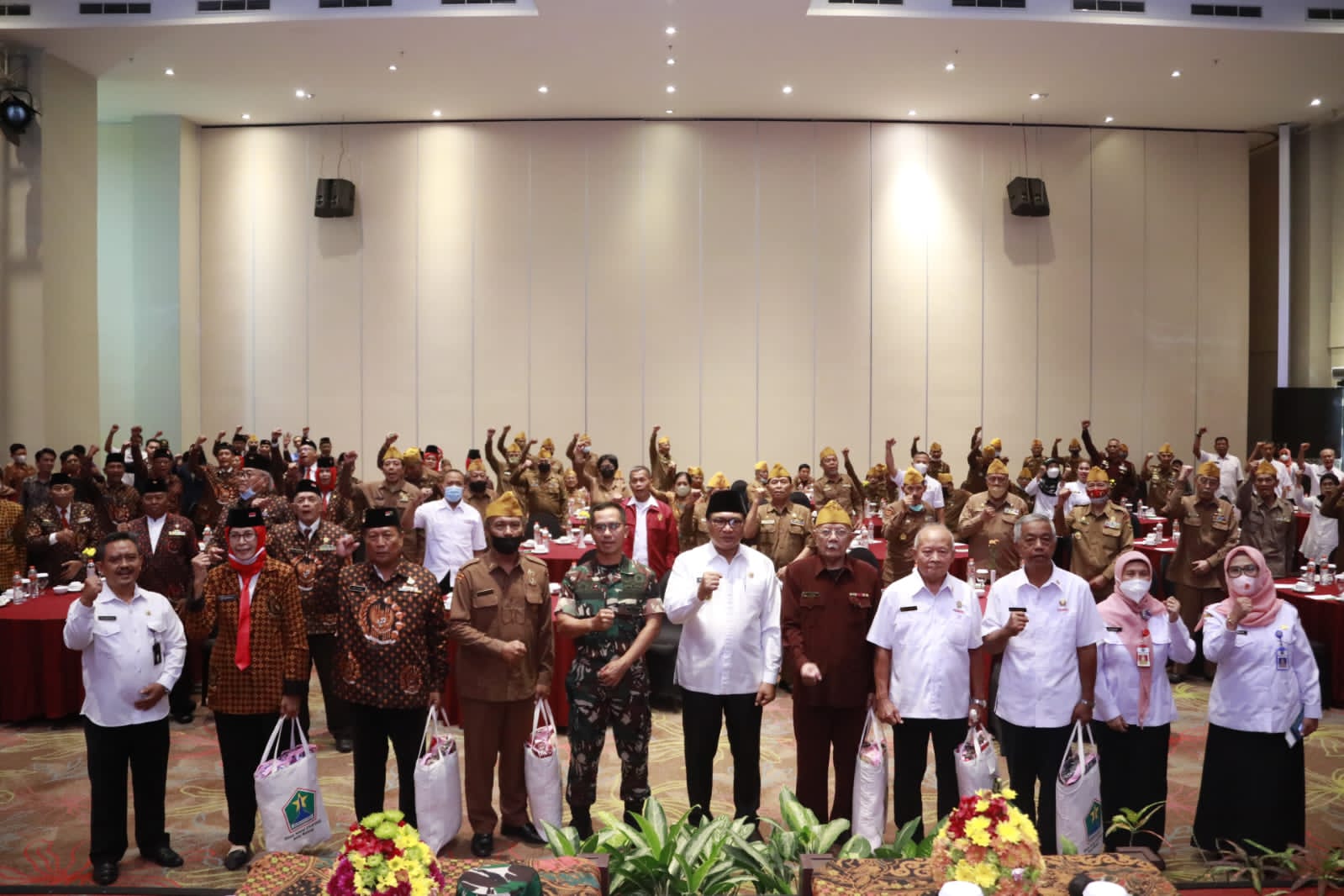 Sinergi Pemerintah Kota Malang menguatkan nilai kepahlawanan.