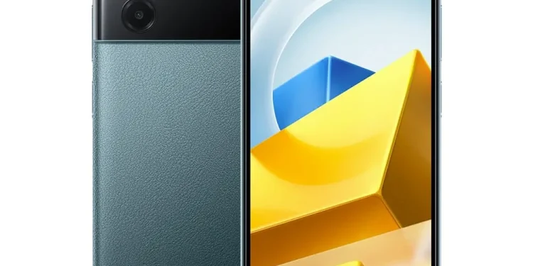 POCO M5 Series warna hijau