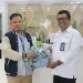 Kepala PT Pegadaian Kanwil Jatim, Mulyono Rekso saat memberikan Apresiasi kepada Karyawan Cabang PT Pegadaian.