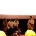Sesi sambutan oleh Sutradara Anggi Frisca dan Wakil Walikota Sofyan Edi Jarwoko bersama pemain Film Tegar.
