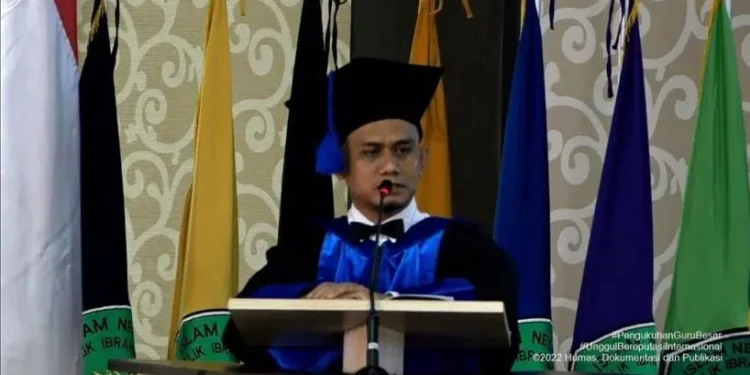 Sosok Prof Dr H Siswanto Msi, Guru Besar keenam Fakultas Ekonomi UIN Malang.