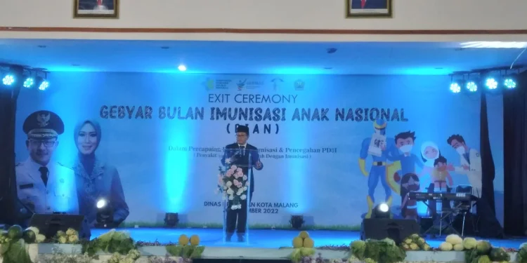 Wali Kota Malang Sutiaji saat memberikan arahan.