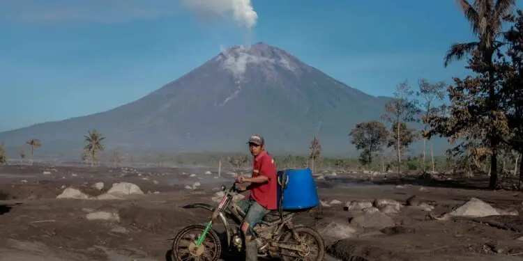 Warga kembali dari mengungsi erupsi gunung Semeru