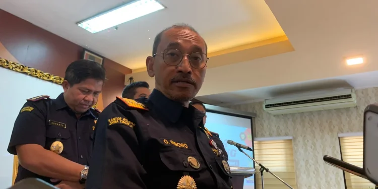 Kepala Kantor Wilayah Direktorat Jenderal Bea dan Cukai (DJBC) Jawa Timur II, Oentarto Wibowo