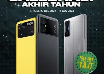 Smartphone POCO yang cocok untuk menikmati akhir tahun dengan keluarga.