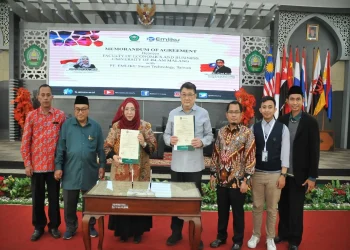 MoA antara FEB UNISMA dengan Emliku Smart Technology Taiwan.