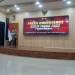 Kalpolres Malang, AKBP Putu Kholis Aryana saat memberikan keterangan dalam konferensi pers akhir tahun 2022 Polrea Malang.